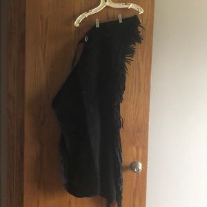 Western Pleasure Suede Chaps